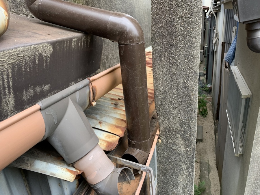 守口市縦樋交換