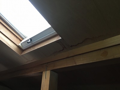 守口市雨漏り箇所