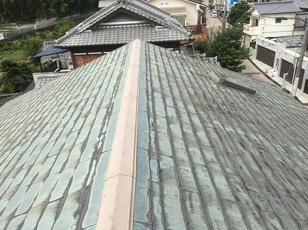 カラーベスト屋根全景