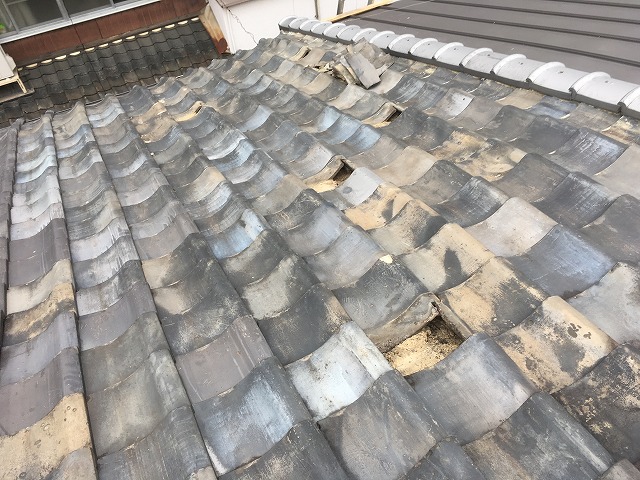 地瓦解体　枚方市