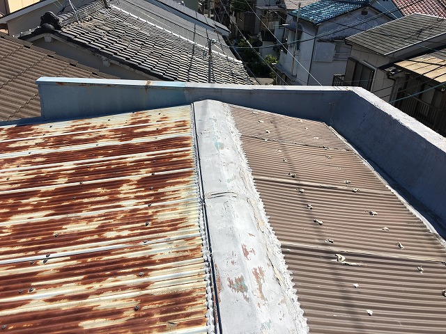屋根の現状
