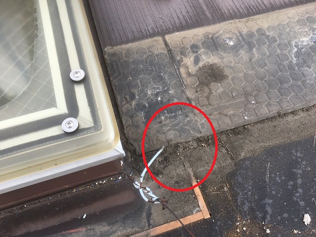 雨漏り2　大東市