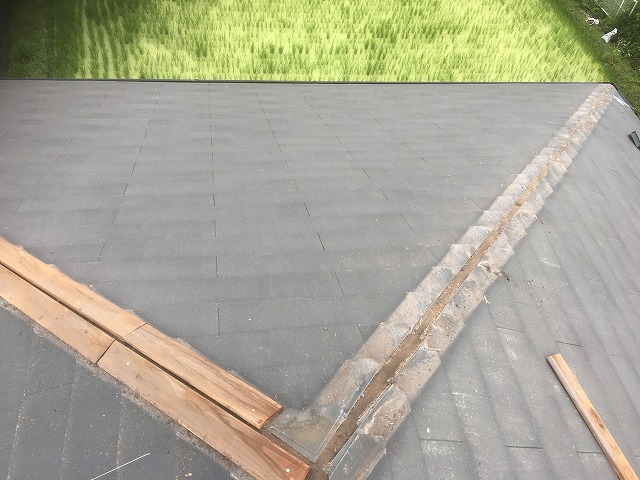 棟板金解体状況