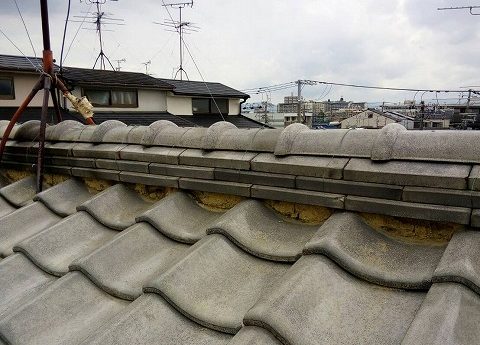 大東市既存漆喰解体