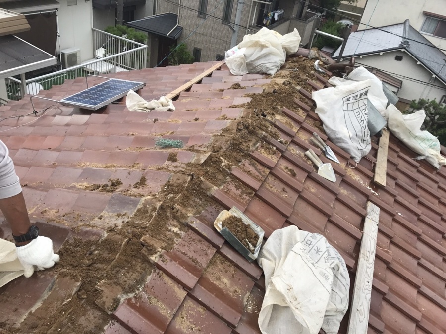 棟を解体します。