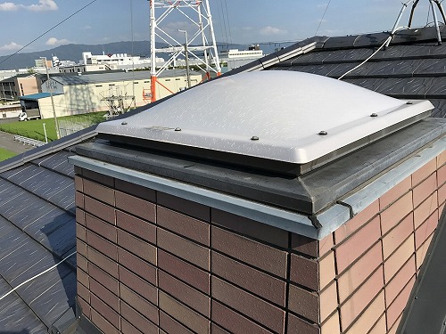 大阪市鶴見区天窓応急処置