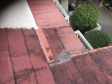 壁際納め板金