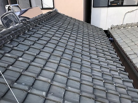 和型釉薬瓦屋根