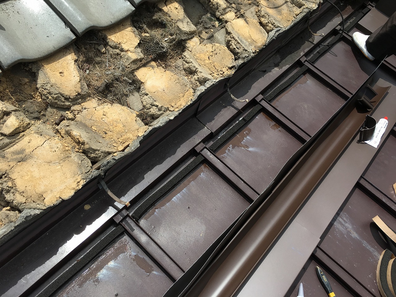 瓦解体　門真市