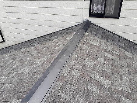 リッジウェイ葺上完了