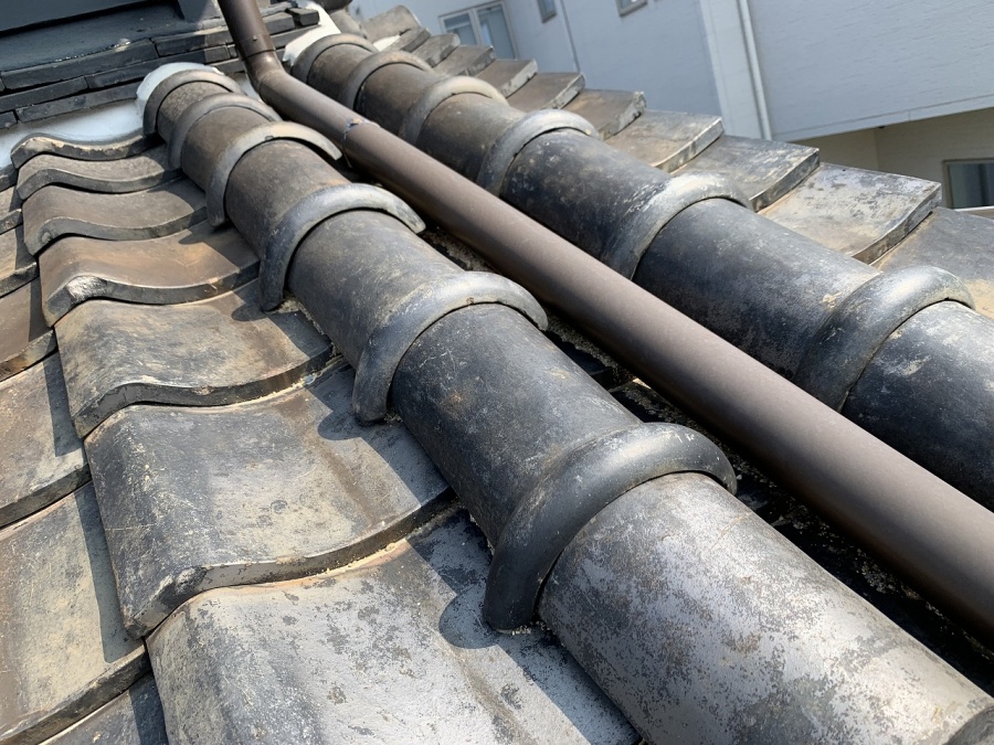 刀根丸部分から土が流れてきていますね。