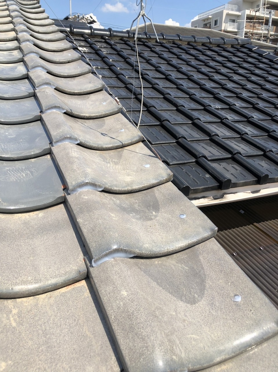 袖瓦ラバー　枚方市