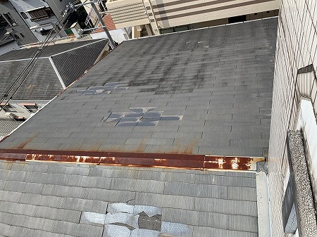 カラーベスト飛散