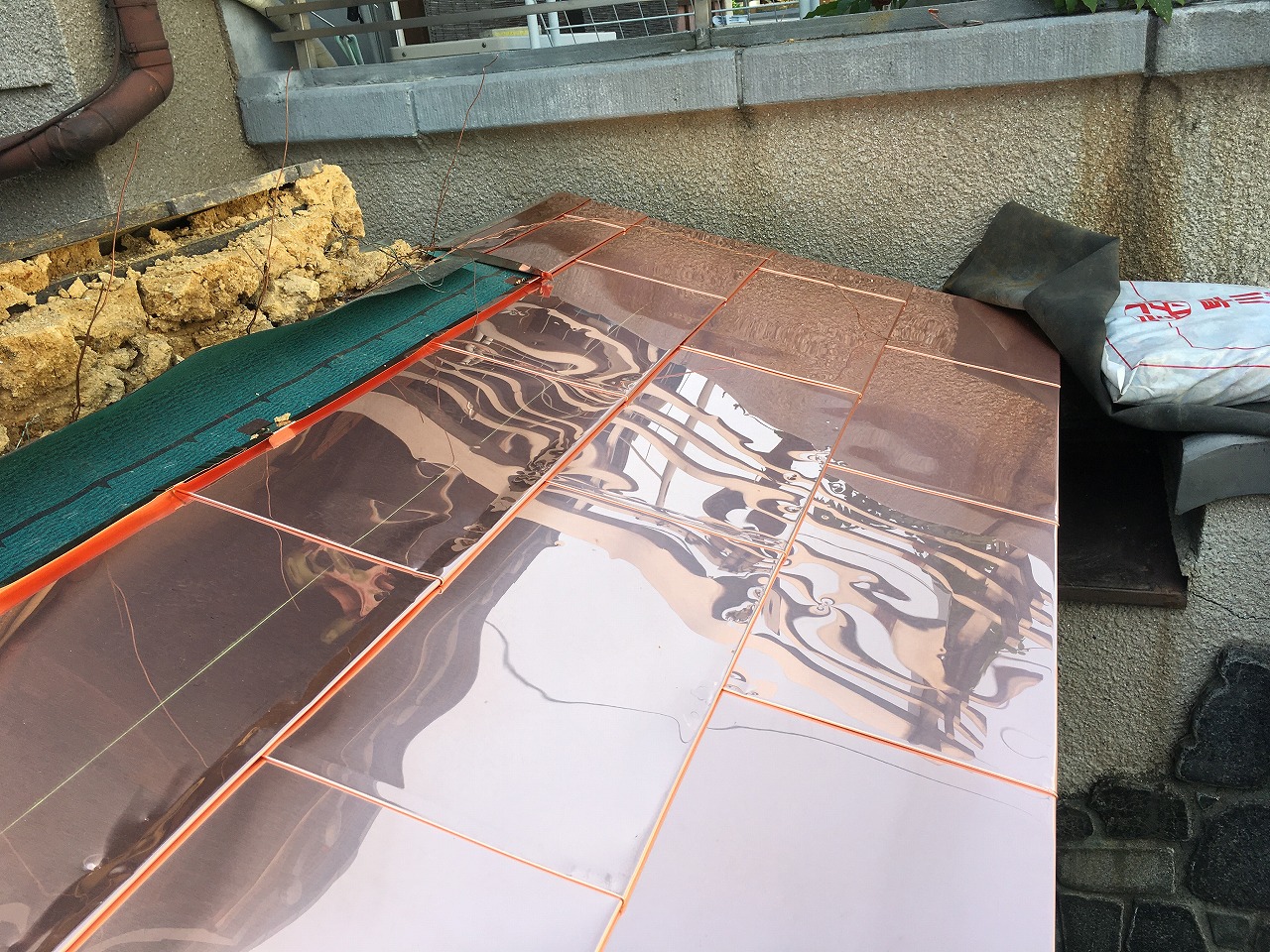 銅板工事　大阪市