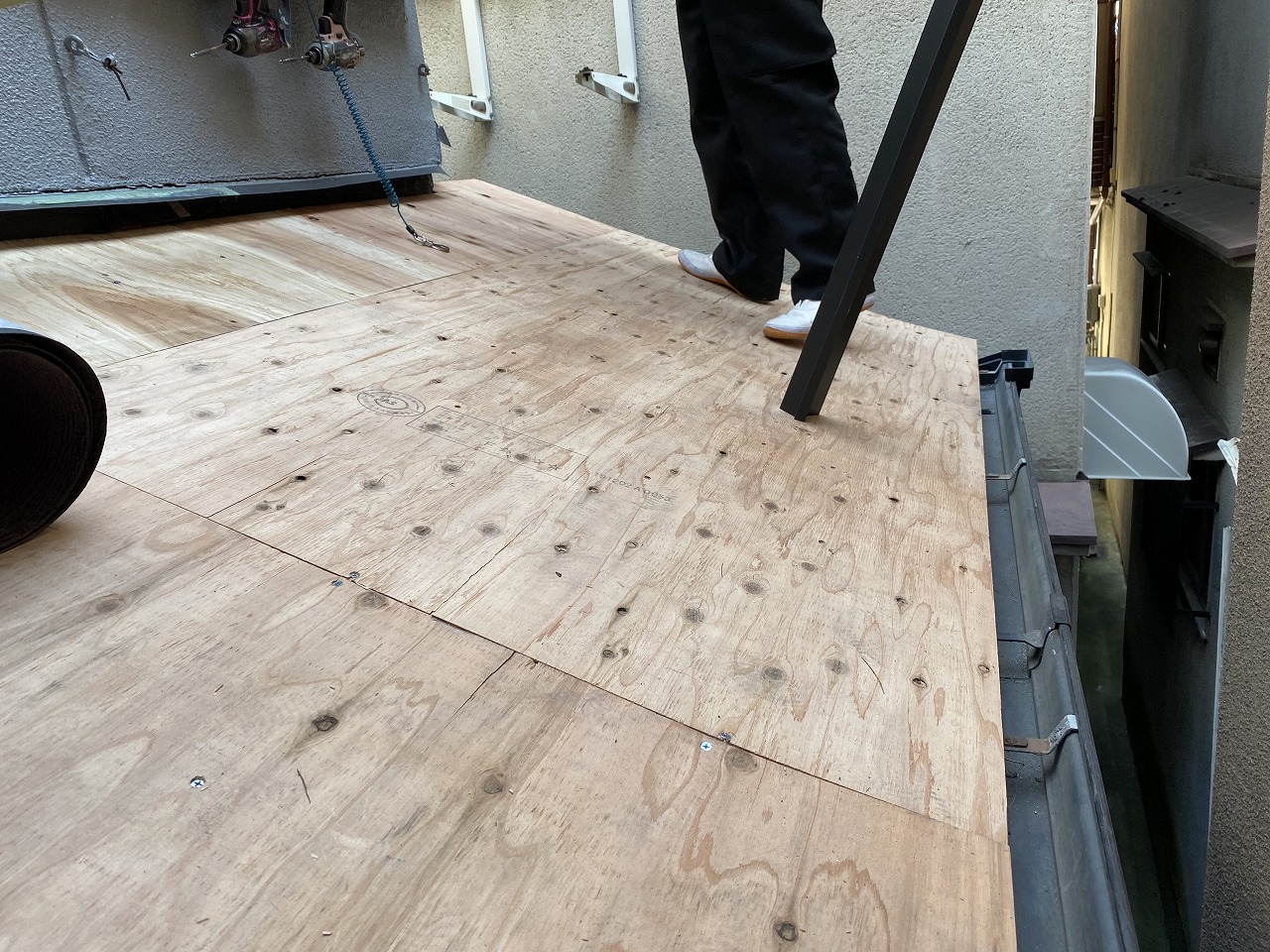 大東市下地コンパネ