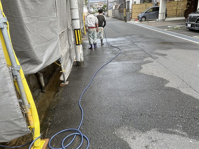 道路清掃　交野市