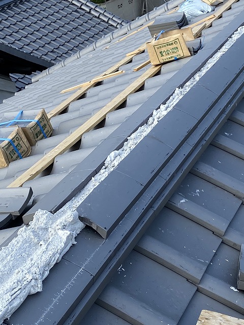 棟工事　交野市