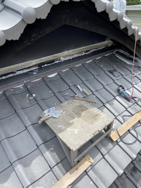 棟工事　交野市