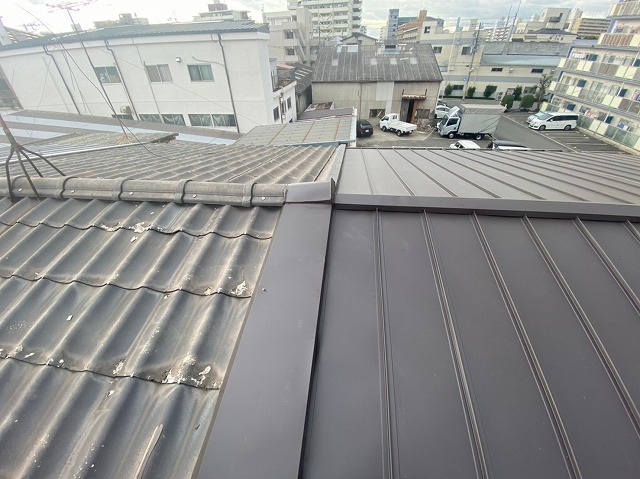 取り合い部板金　大阪市