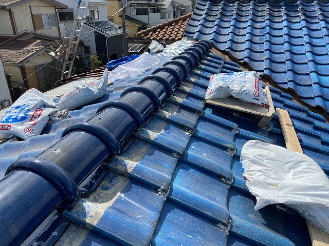 7寸丸伏せ　枚方市