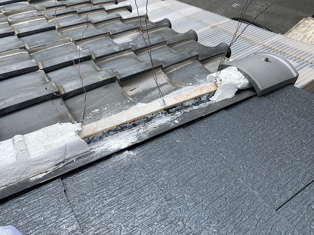 雁ぶり瓦解体大東市