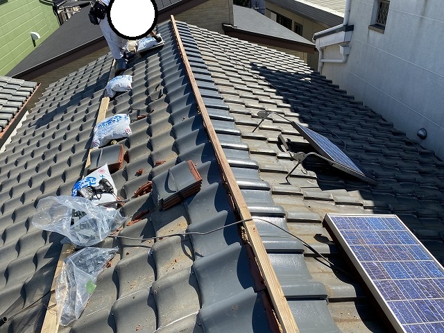 棟金具　大東市