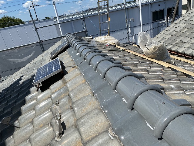 7寸丸ビス止め　大東市