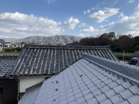 母屋との接合部