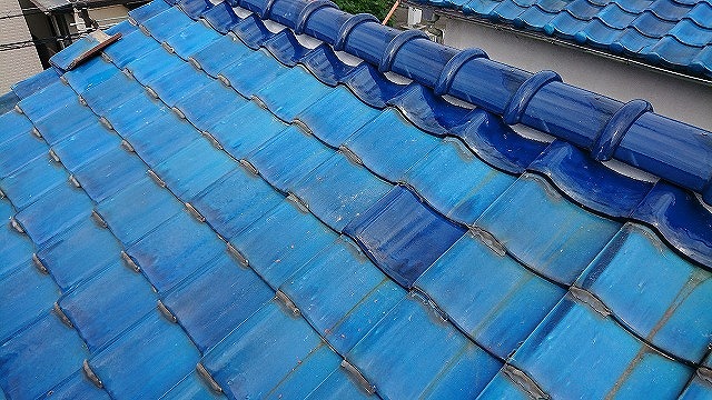 四条畷市地瓦差し換え