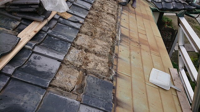 門真市一文字瓦