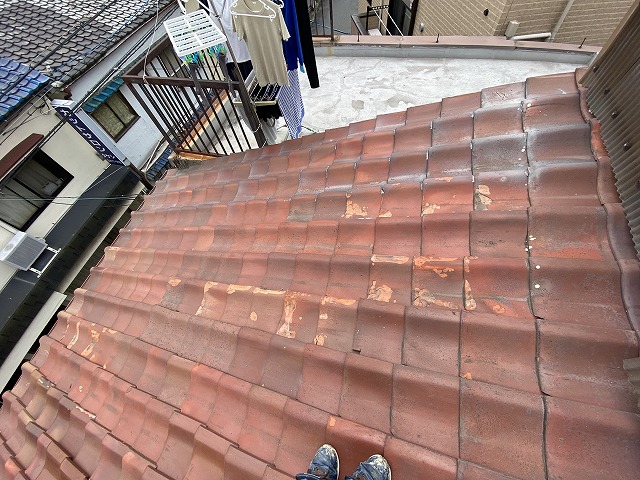 凍て瓦　生野区