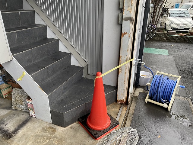 寝屋川市階段乾燥