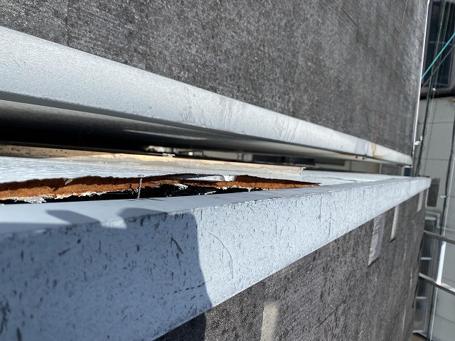 門真市サイディング剥がれ