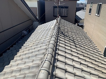 寝屋川市既存屋根瓦