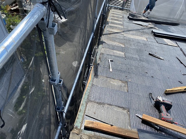 寝屋川市ケラバ解体