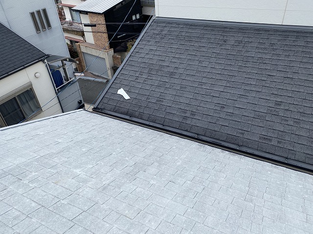 寝屋川市　破片飛散