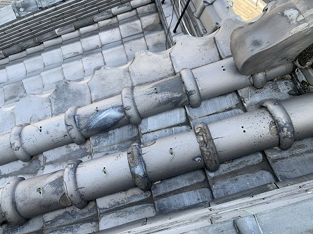 風切り丸凍害割れ