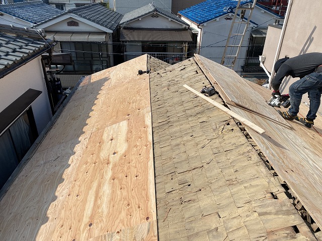 下地工事　寝屋川市