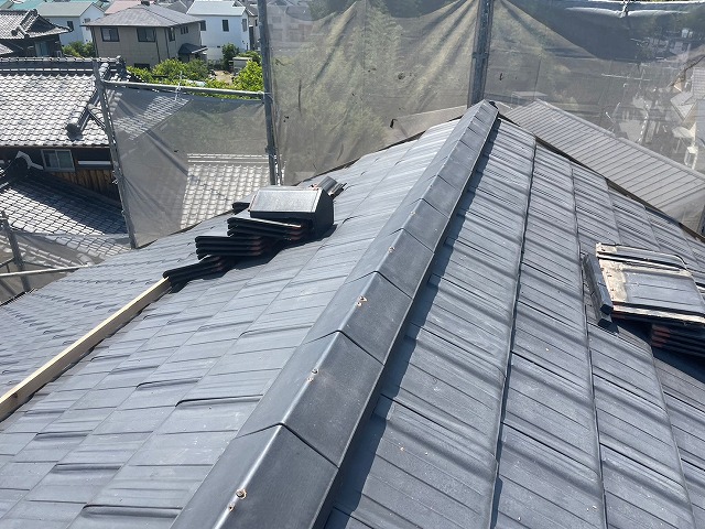 棟瓦伏せ交野市