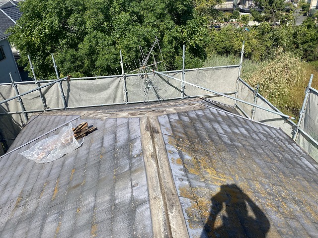 屋根現状　枚方市