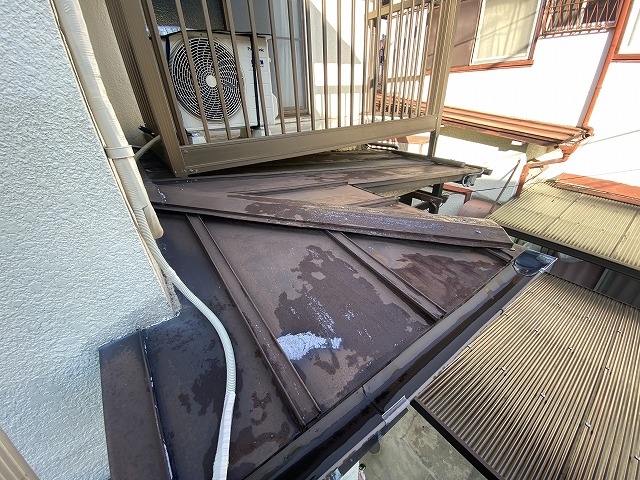 大東市　瓦棒現状