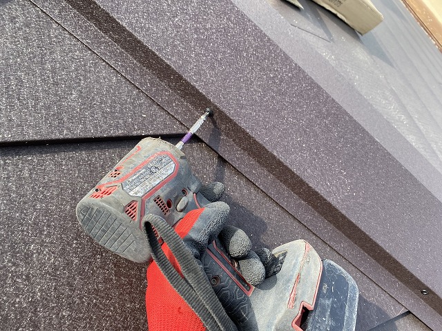 大東市棟板金ビス