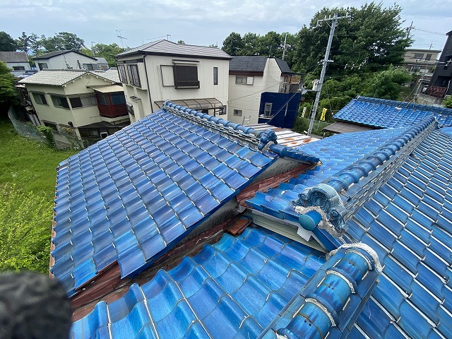 屋根現状　枚方市