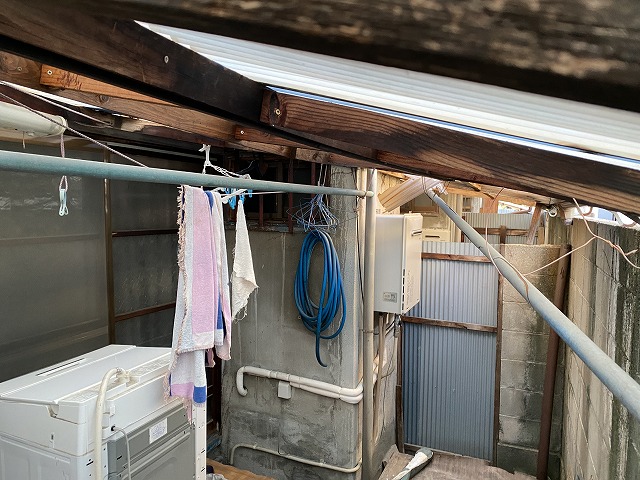 波板下地寝屋川市