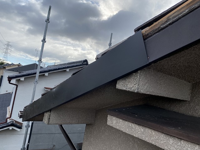 ケラバ破風　交野市