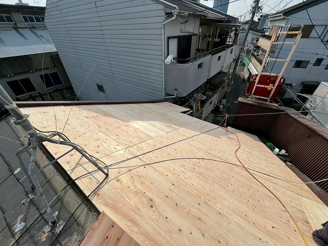 下地作成　門真市