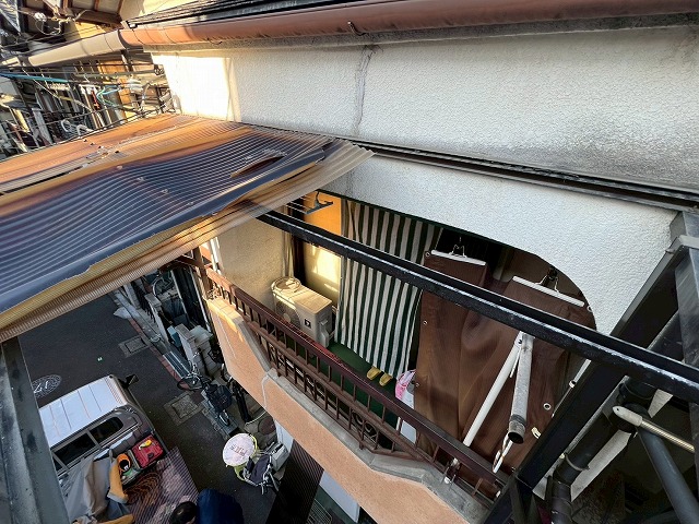 波板解体　門真市