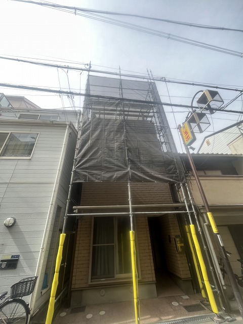 足場工事　旭区