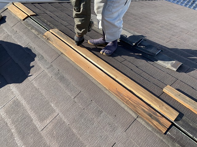 棟板金解体　旭区