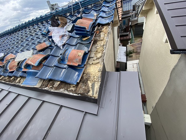 立平葺き　寝屋川市